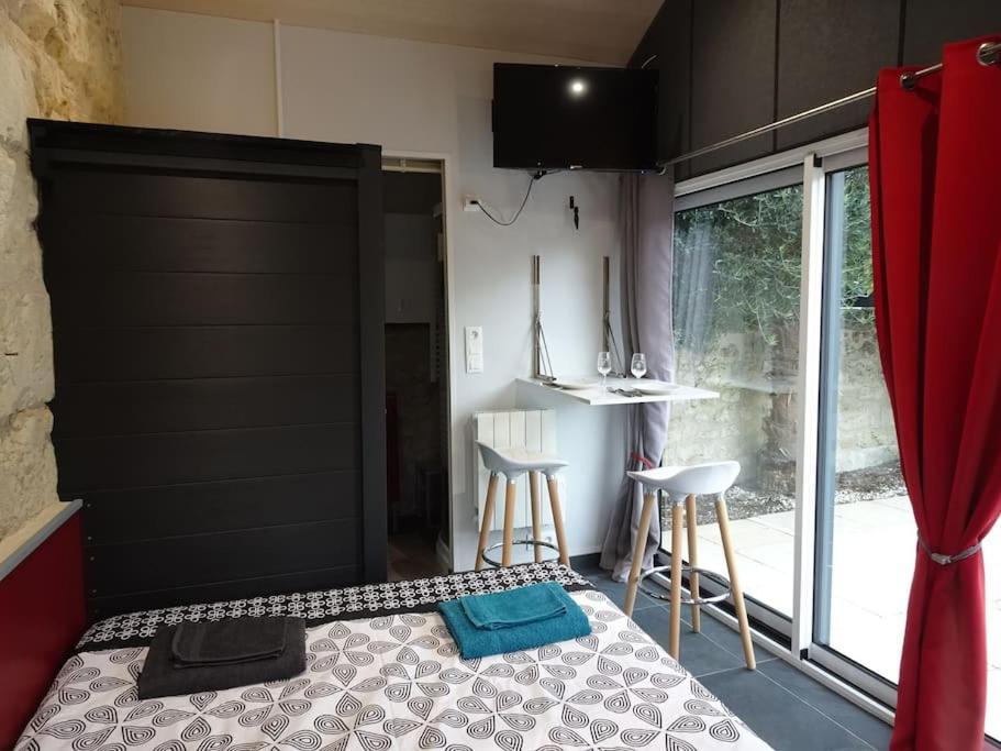 阿洛讷河畔布兰Studio Privatif Au Calme公寓 外观 照片